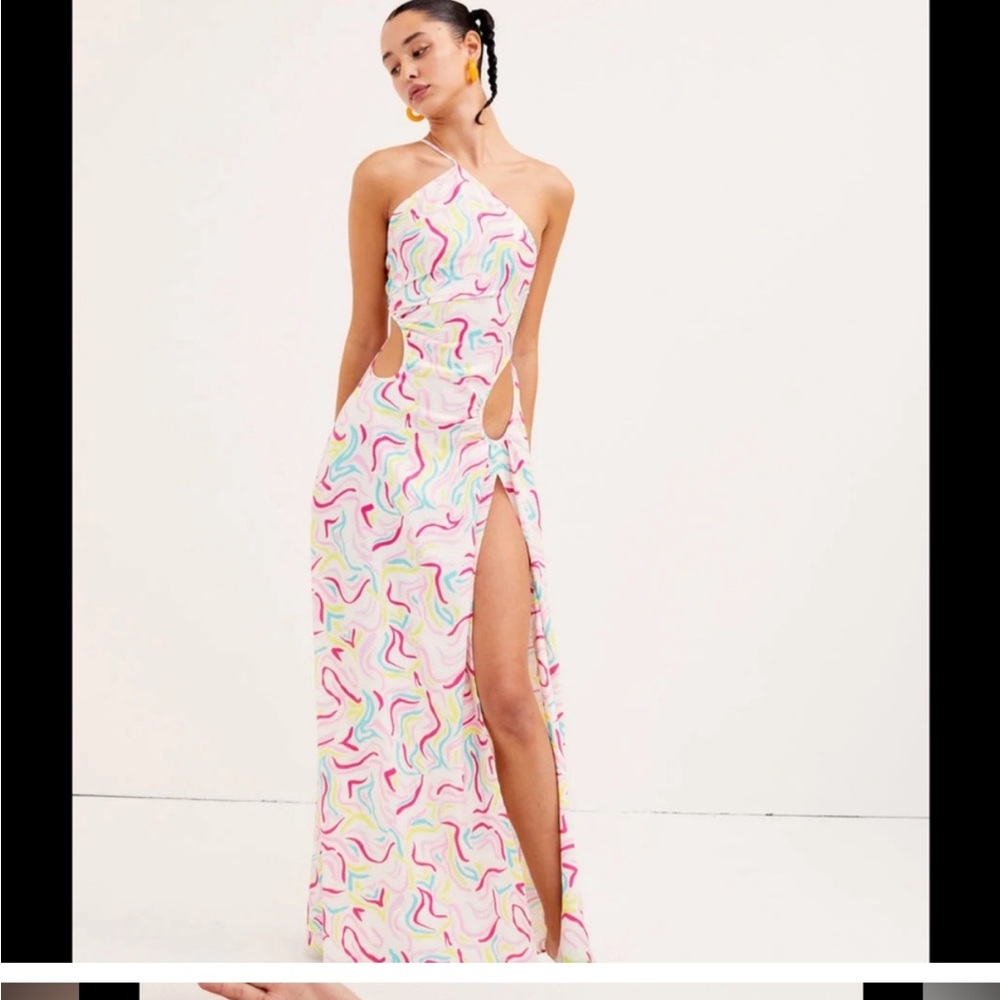 New | For Love and Lemons Palmer Maxi Dress Small - Picture 3 of 6